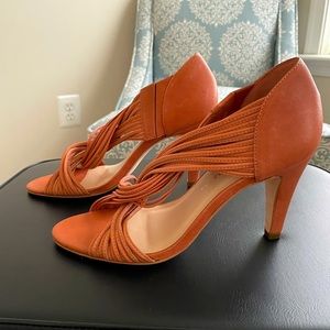 Loeffler Randall Coral Heel Sandals size 7.5 NWOB